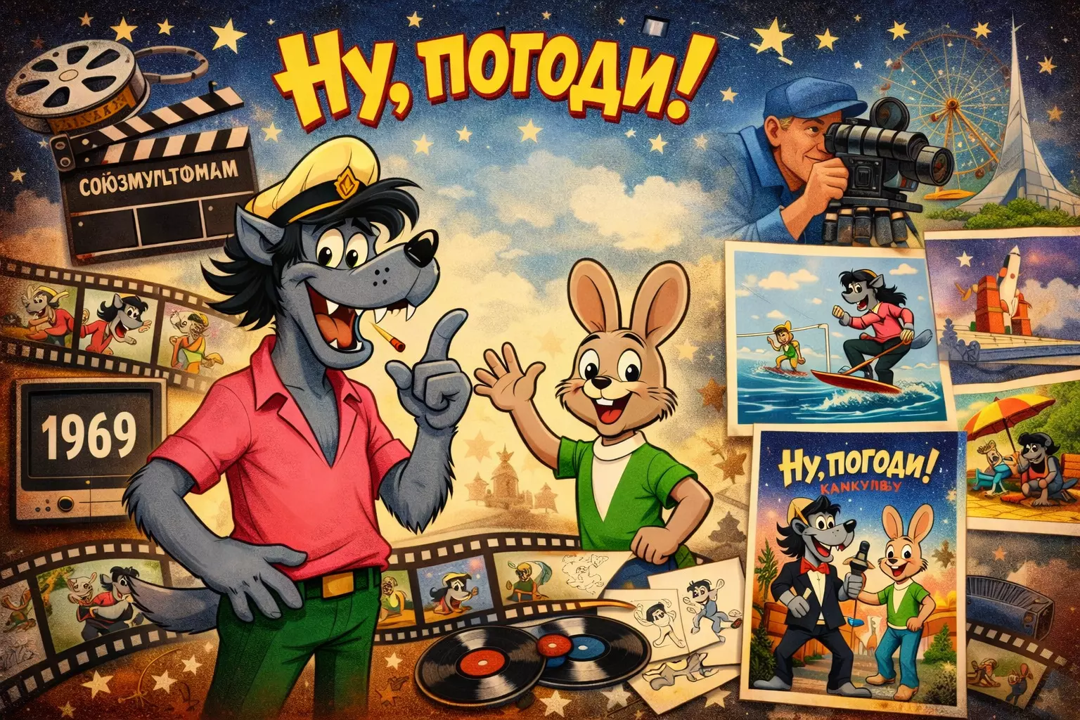 Как создавался «Ну, погоди!»: история культового мультсериала