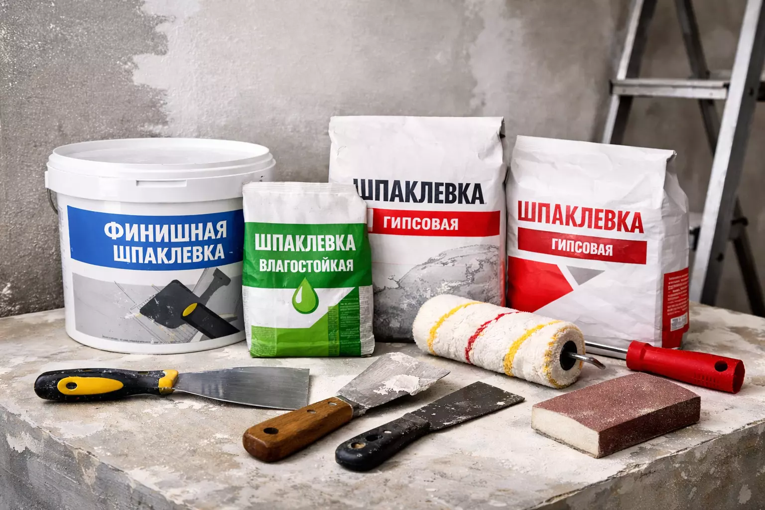 Какую шпаклевку выбрать под покраску стен в квартире