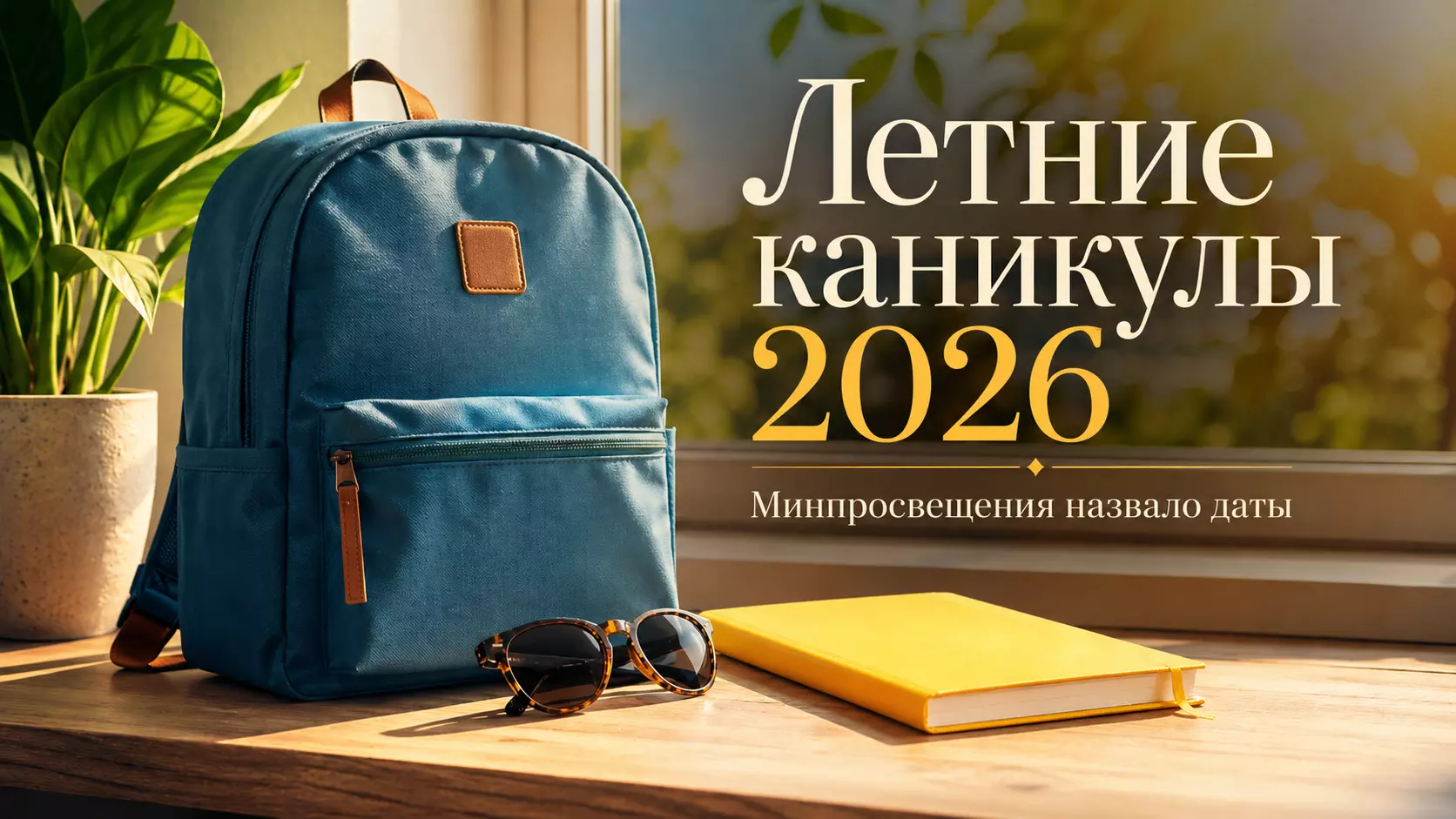 Летние каникулы у школьников в 2026 году: даты и что учесть родителям