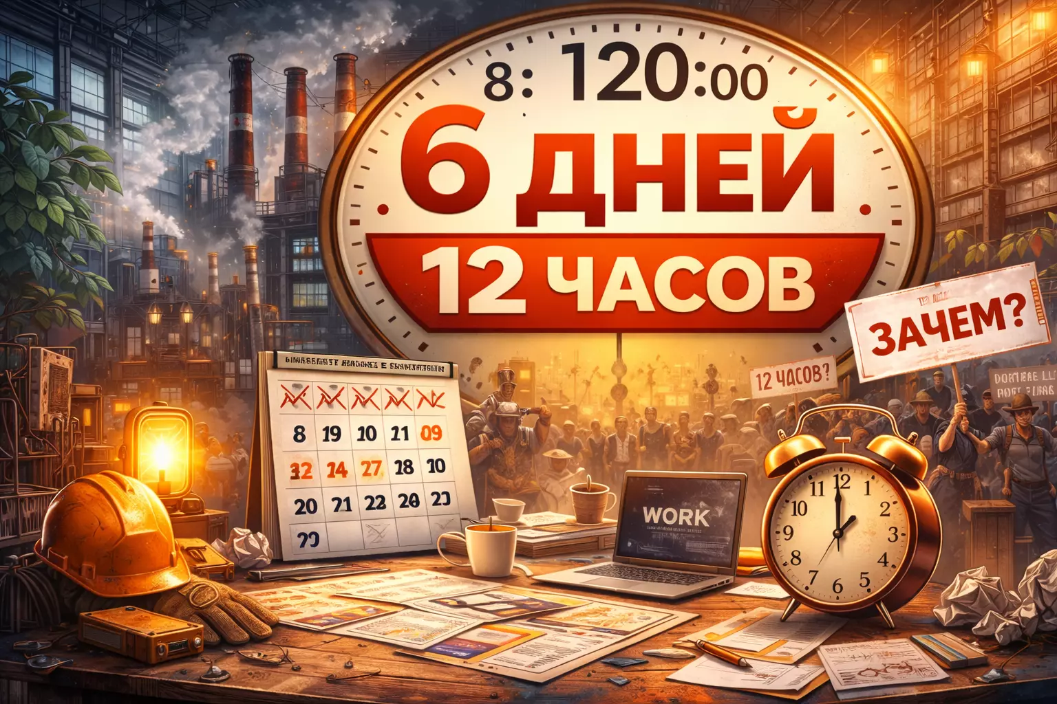 Дерипаска и шестидневка по 12 часов: что известно